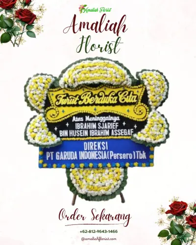 Papan Bunga Duka di Jakasetia